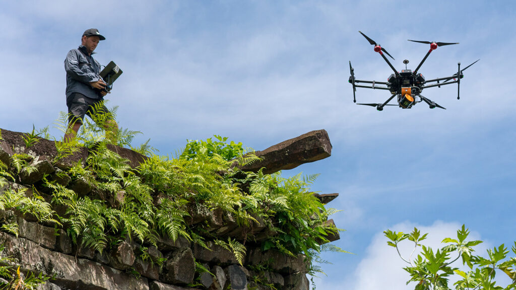 Visualskies aerial LiDAR of Nan Madol, Micronesia, for Lost Cities with Albert Lin