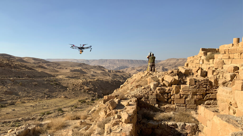 Lost Cities with Albert Lin Petra episode: Visualskies LiDAR survey of the Nabataean fortress of Sela, Jordan