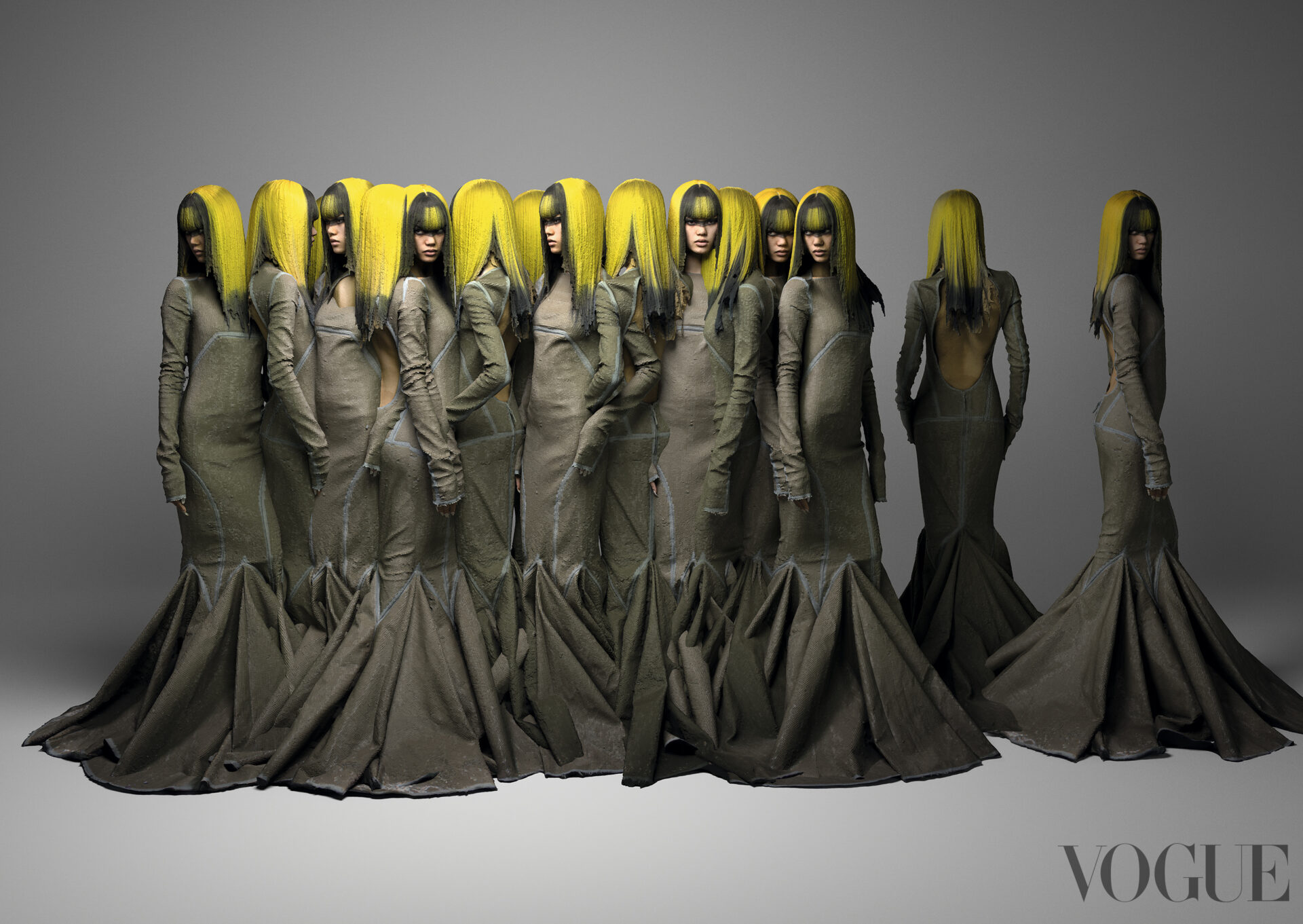 Vogue China: Fashion’s New Volumetric Expression