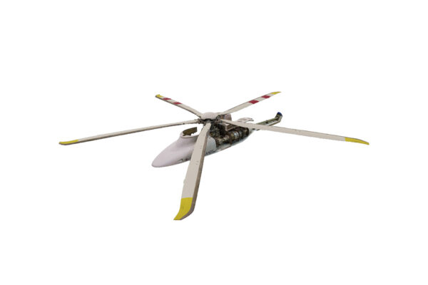 Visualskies rendering of an aviation helicopter top hatches