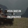 the observer Drone Pilot,certifications,photogrammetry,3d scanning,DroneX,drone license,drone operators,Lidar,UAV Visualskies Ltd VISUALSKIES THE OBSERVER BANNER